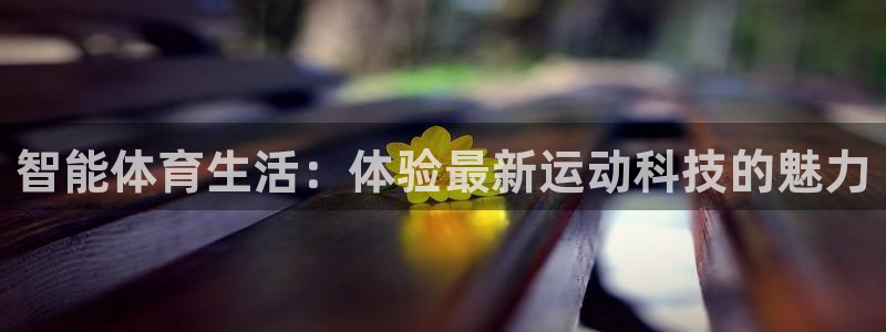 新球体育足球官网：智能体育生活：体验最新运动科技的魅力